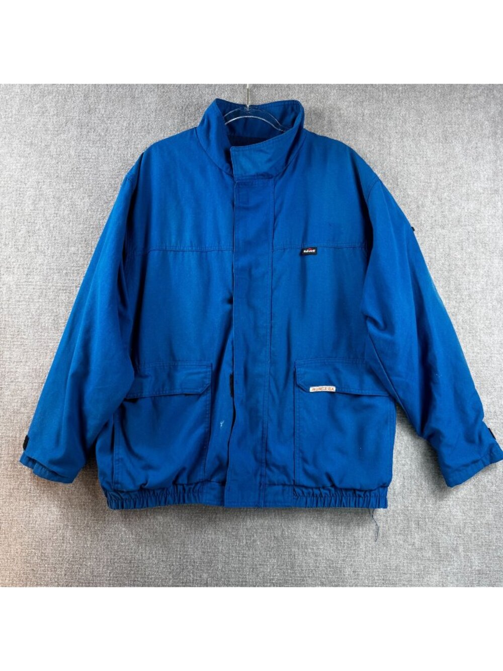 Bulwark FR Mens Jacket XL Blue Nomex Flame Resistant Workwear Utility Chore VTG